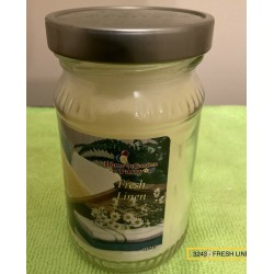 Jar candle - Fresh Linen - 10 OZ
