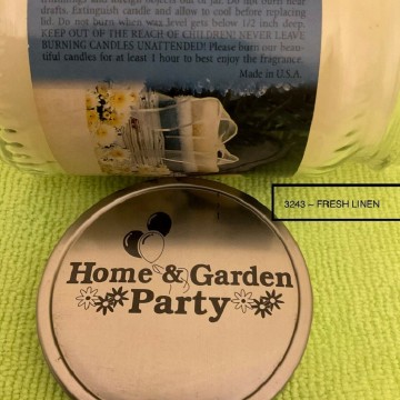 Jar candle - Fresh Linen - 10 OZ