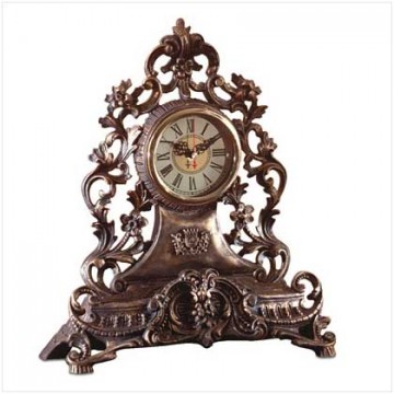 Alab. antq italian mantel clock