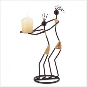 Mother, daughter candle holder Mother, daughter candle holder