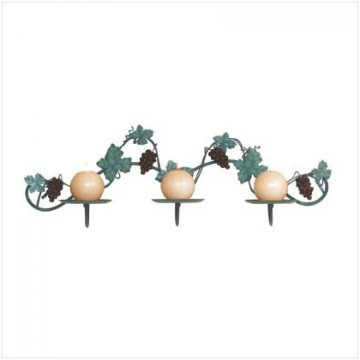 Grapes wall candle holder - metal Grapes wall candle holder - metal