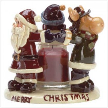 Christmas friends candle holder Christmas friends candle holder